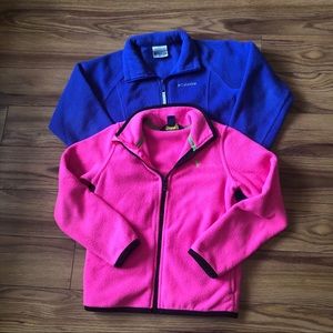 Polo/ Columbia Fleece coat Bundle